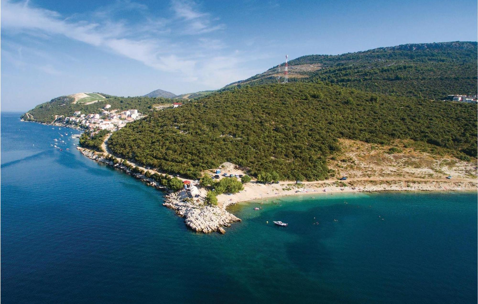 Lovely Apartment In Komarna With House Sea View Klek Exterior photo